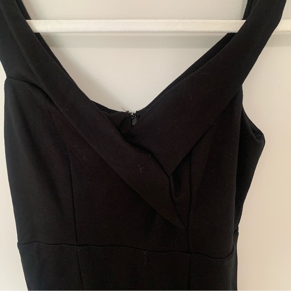 Lulu's Classic Glam Black Off-the-Shoulder Bodycon Dress Size Medium - Picture 3 of 11